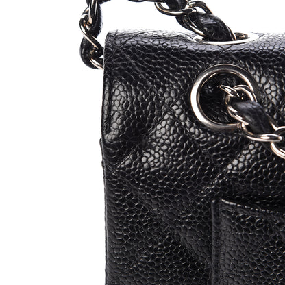 Chanel Caviar Quilted Small Double Flap Black 12 of 13