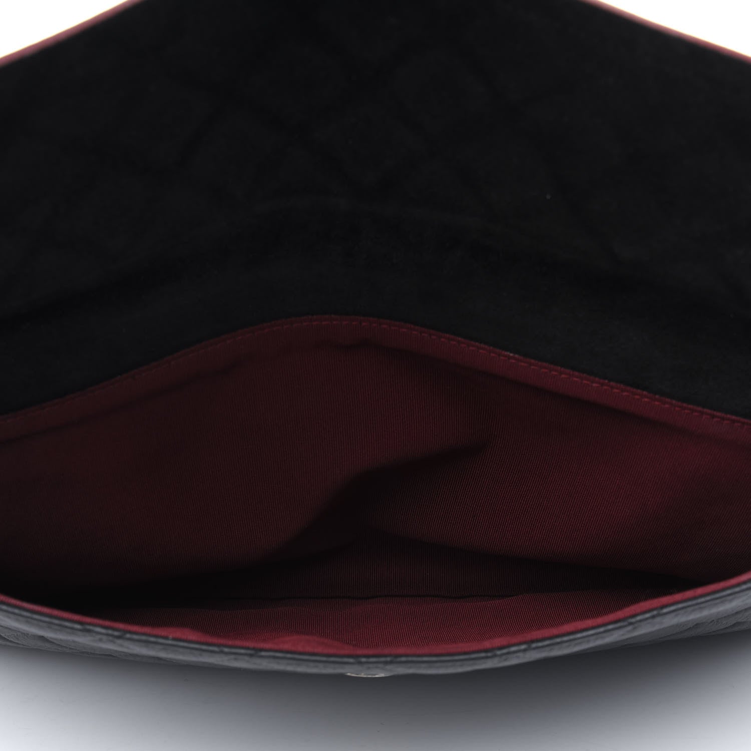 Chanel Grained Calfskin Quilted Large Archi Chic Cosmetic Case Black 7 of 16