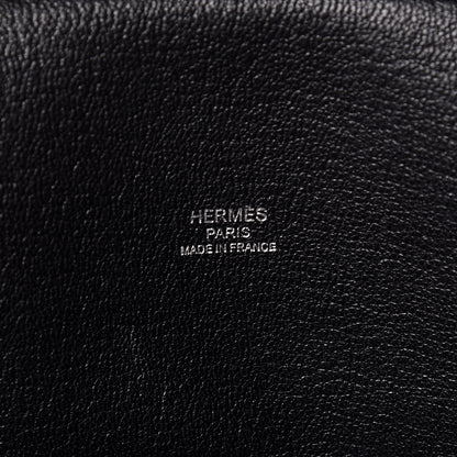Hermes Taurillon Clemence Jypsiere 28 Black 6 of 16