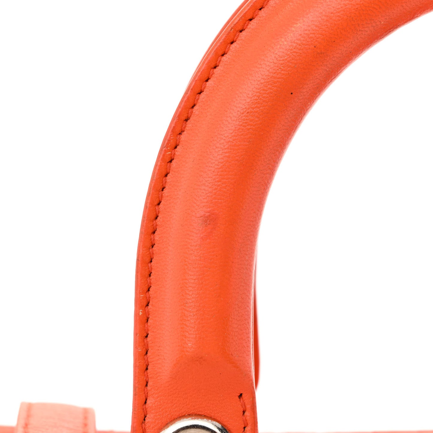 Lambskin Cannage Medium Lady Dior Orange