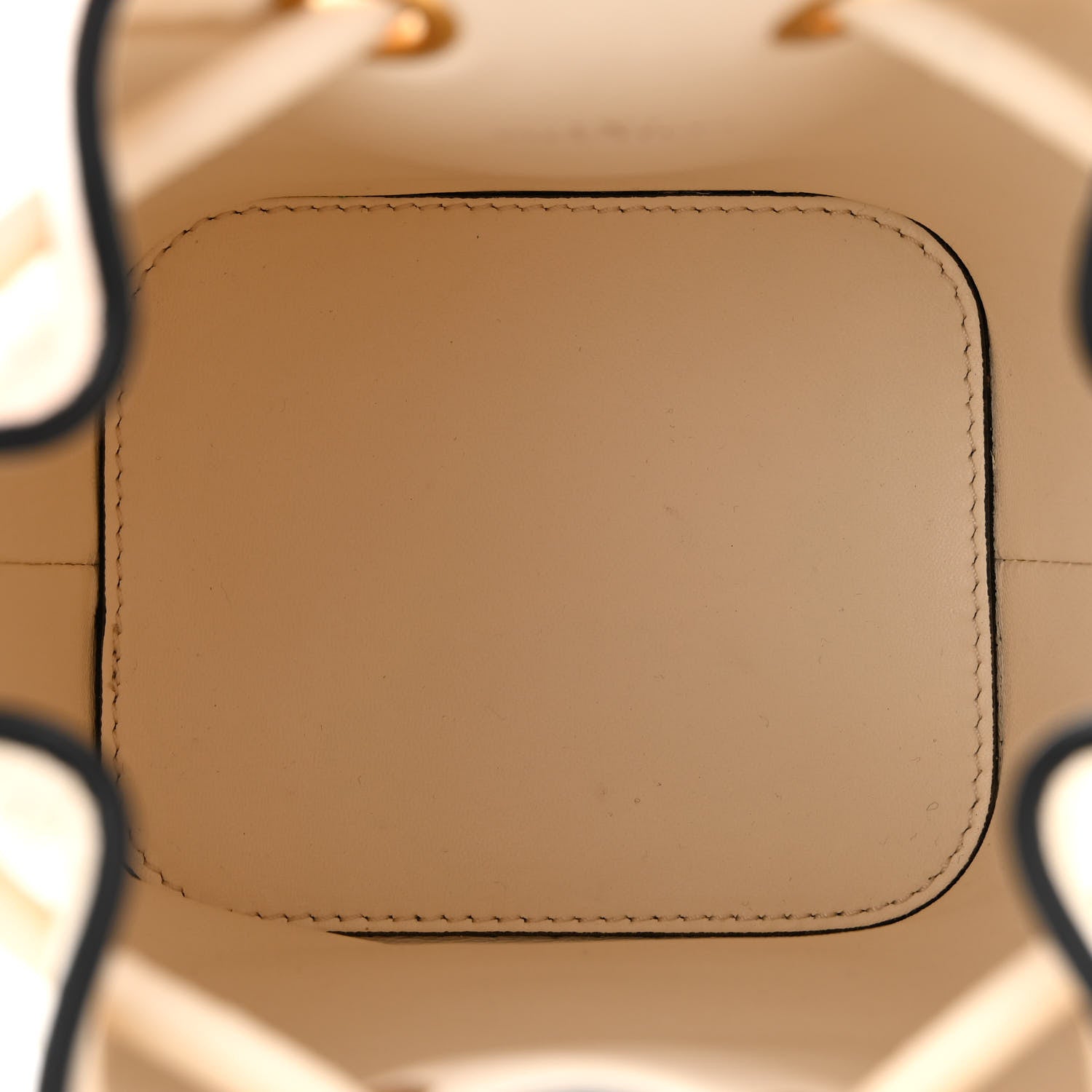 Valentino Garavani Nappa Mini VLogo Signature Bucket Bag Light Ivory 5 of 10
