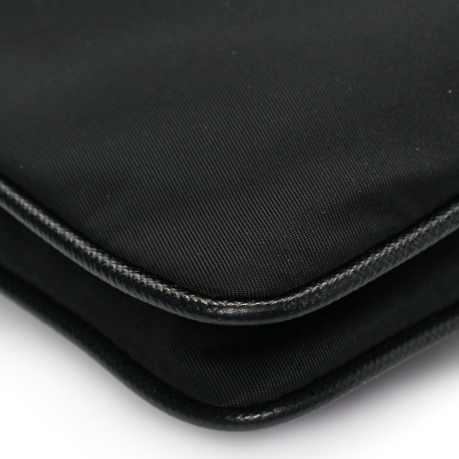 Prada Re-Nylon Saffiano Re-Edition 2000 Double Zip Crossbody Bag Black 11 of 12