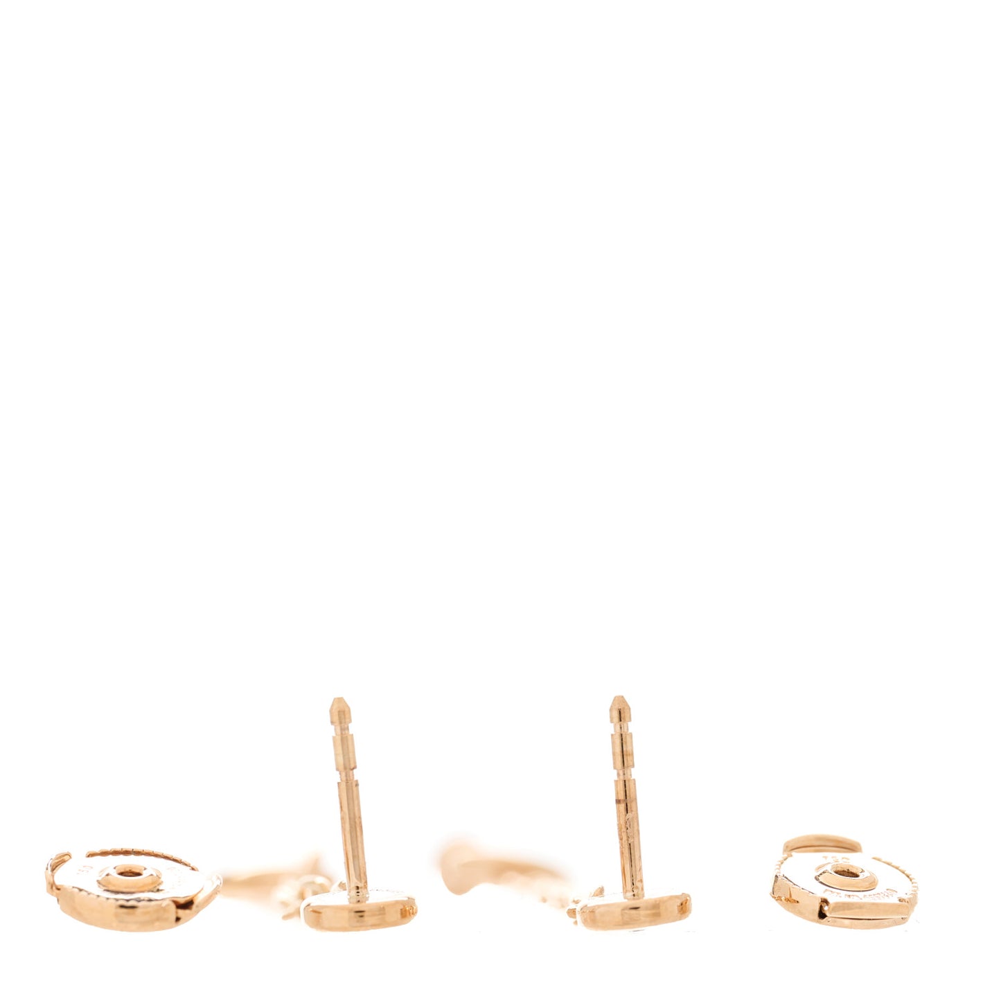 18K Rose Gold Diamond TPM Farandole Drop Earrings