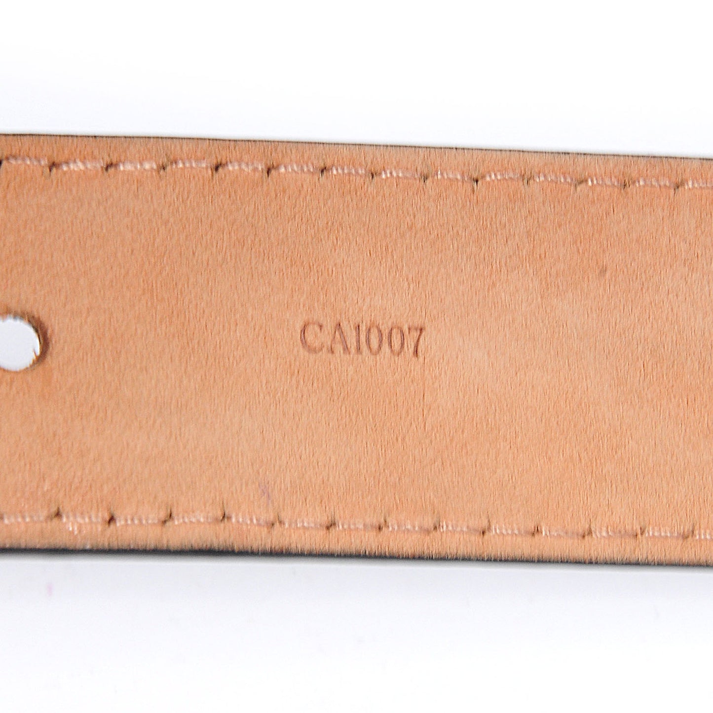 Calfskin Jeans Belt 90 36 Black