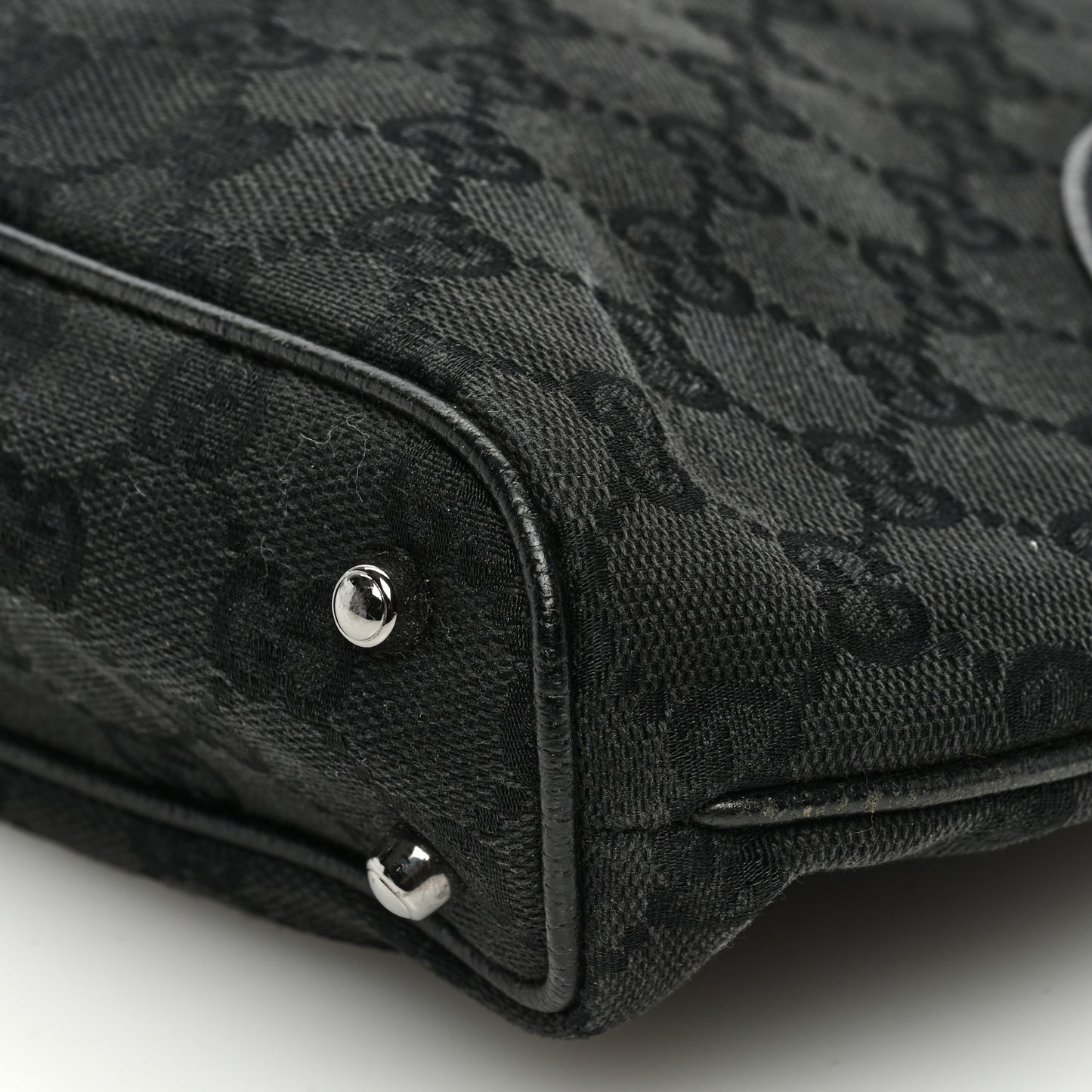 Monogram Shoulder Bag Black