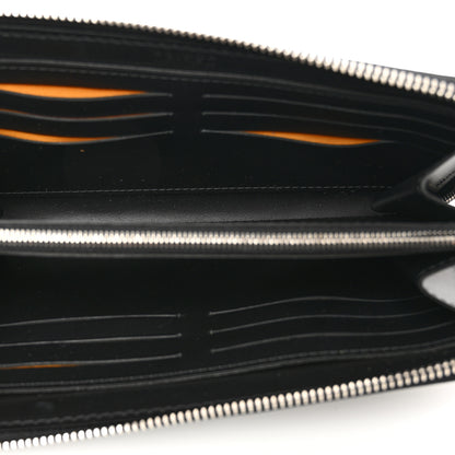 Goyard Goyardine Matignon Zip Around GM Wallet Black 5 of 7