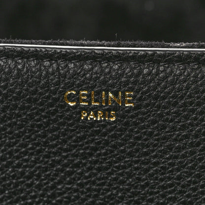 Celine Supple Grained Calfskin Medium Soft 16 Bag Black 6 of 12
