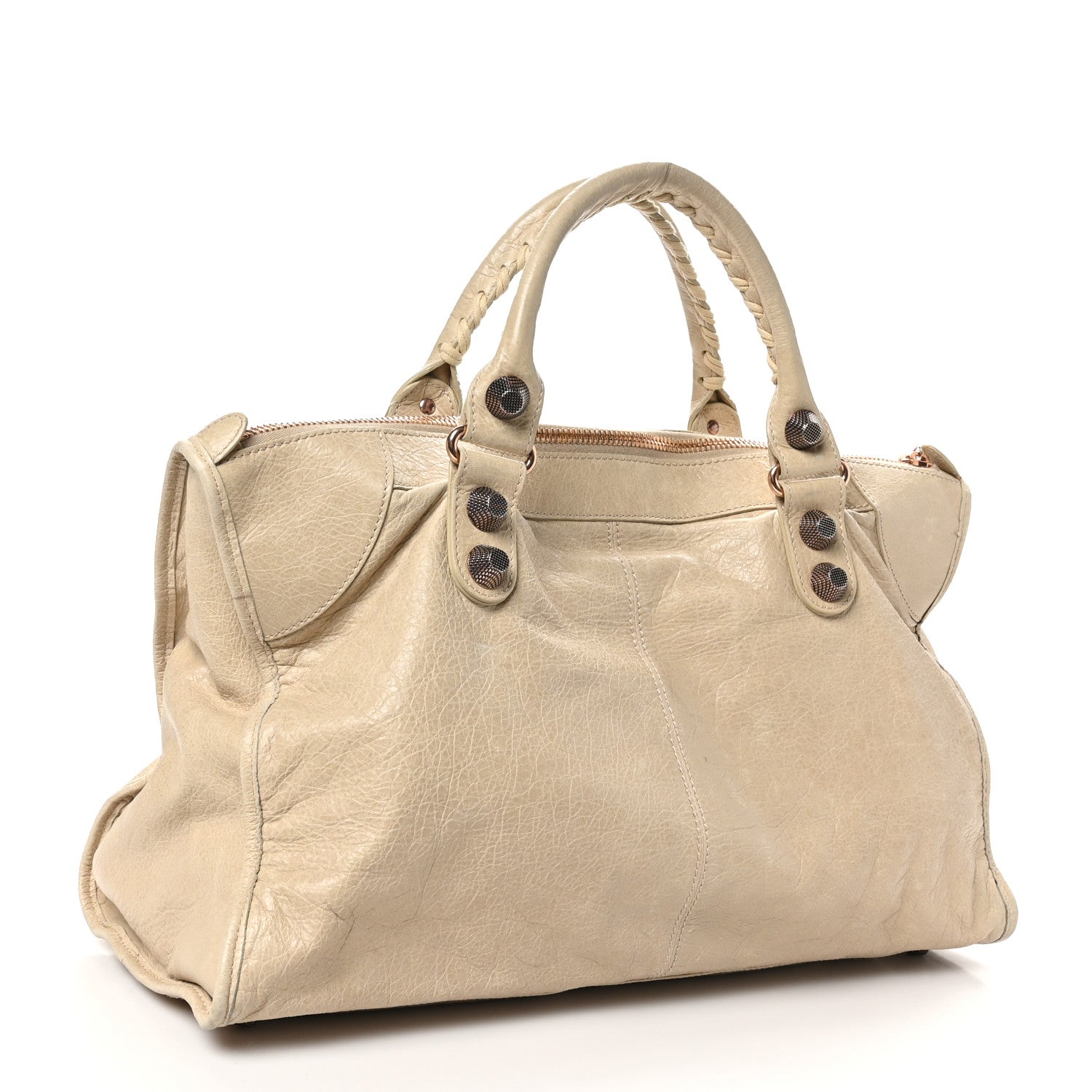 Balenciaga Agneau Giant 21 Rose Gold Hardware Work Praline 3 of 11