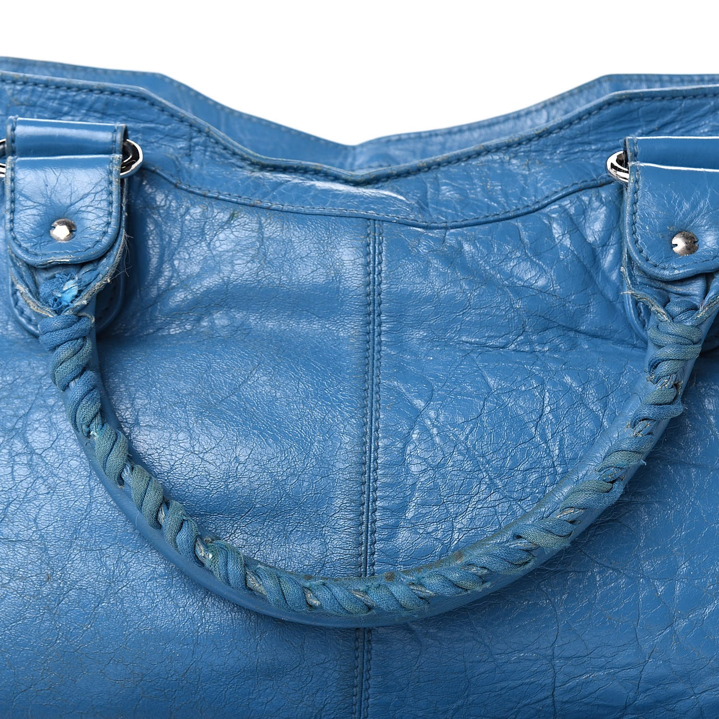 Agneau Giant 21 Silver Hardware Part Time Electric Bleu