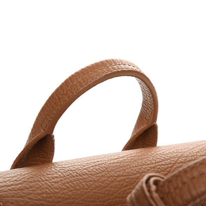 3.1 Phillip Lim 3.1 Textured Calfskin Mini Pashli Satchel Tan 8 of 8