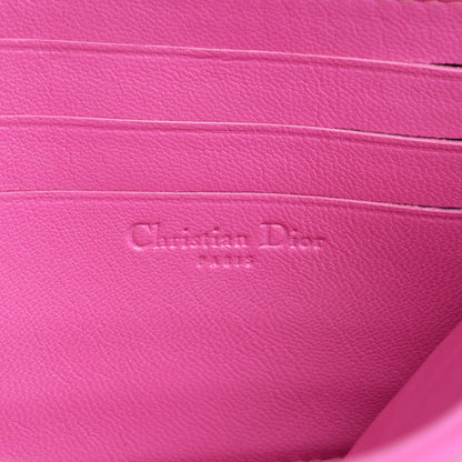 Christian Dior Lambskin Cannage New Lock Pouch Rose Sorbet 7 of 7