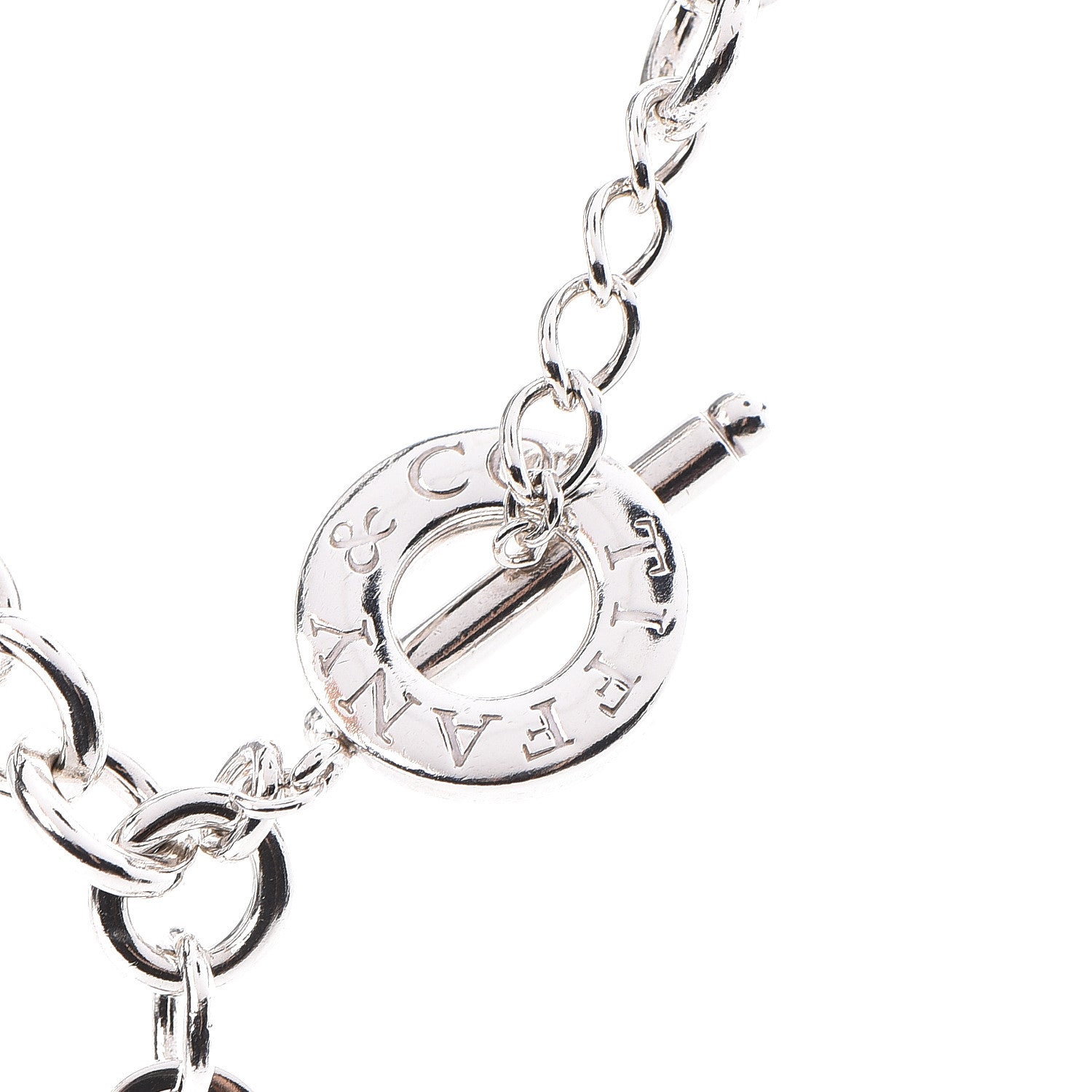 Tiffany Sterling Silver Heart Tag Toggle Necklace 5 of 6