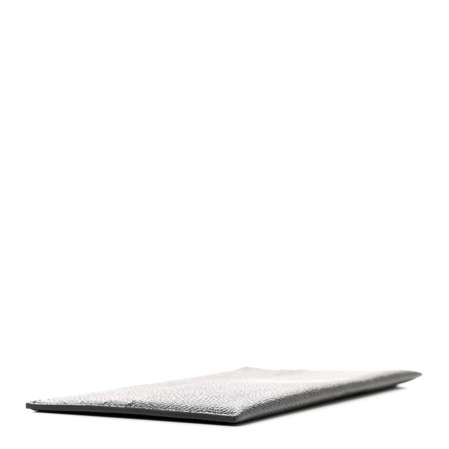 Calfskin Felicie Chain Wallet Card Holder Insert Black