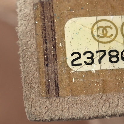 Chanel Calfskin Chevron Quilted Small Urban Spirit Backpack Beige 7 of 16