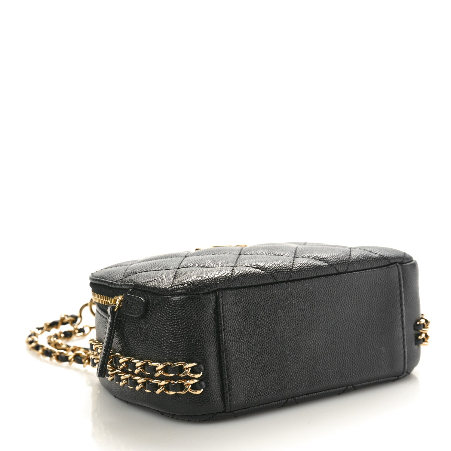 Chanel Caviar Quilted Mini CC You Camera Case Black 4 of 10