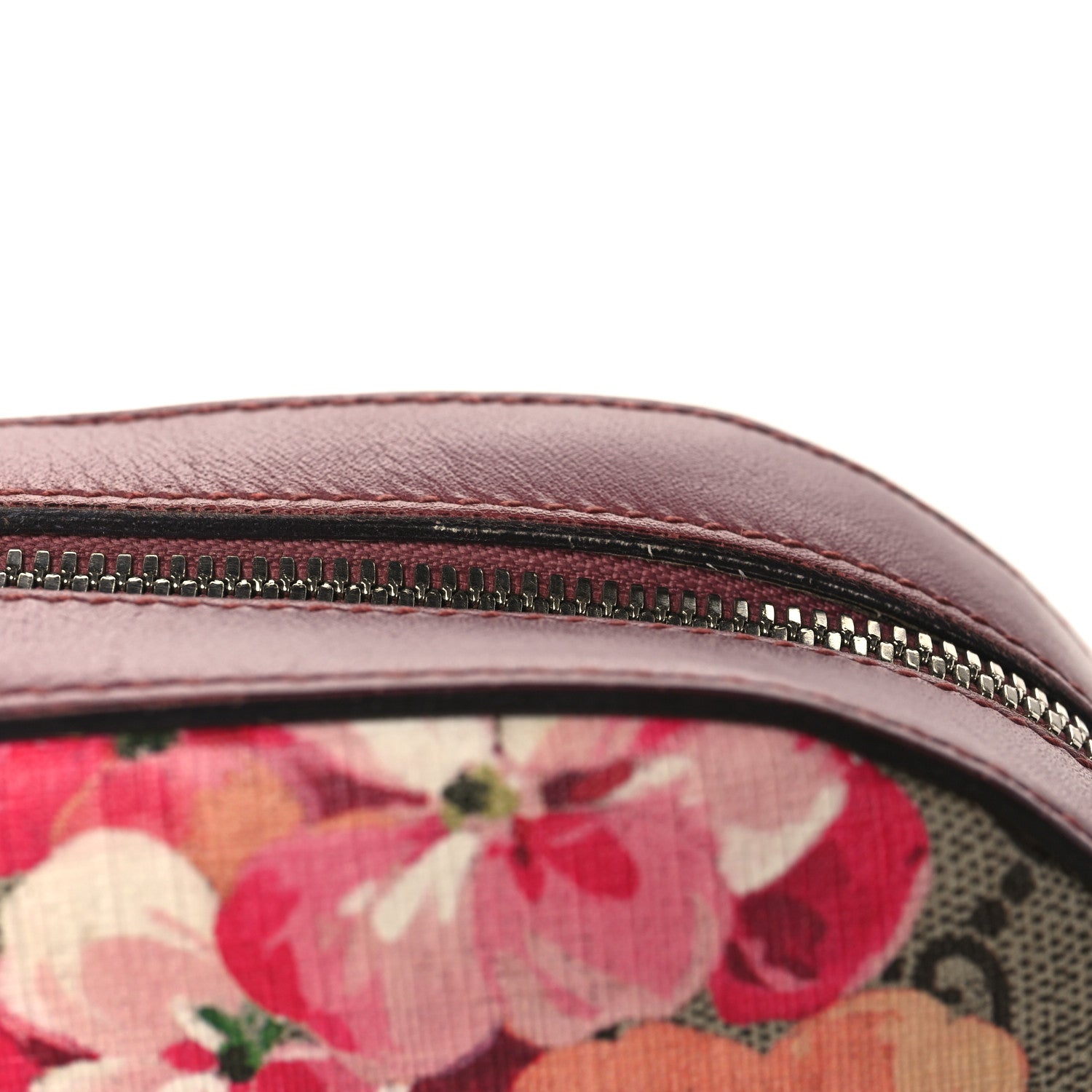 Gucci GG Supreme Monogram Blooms Mini Chain Shoulder Bag Beige Multicolor Dry Rose 10 of 10