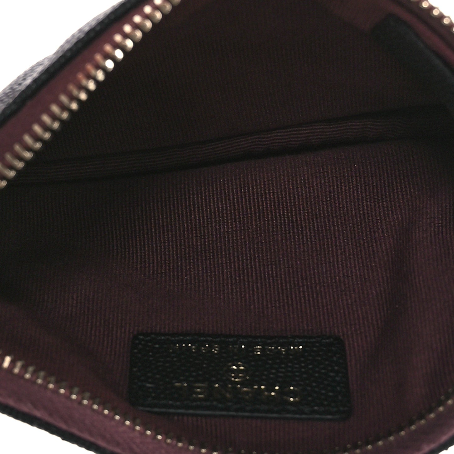 Caviar Quilted Small Cosmetic Case Black