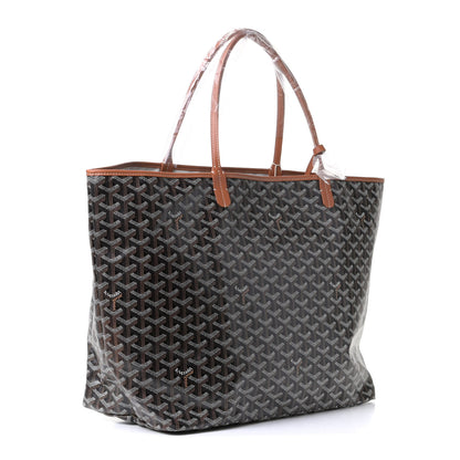 Goyard Goyardine Saint Louis GM Black Gold 3 of 5