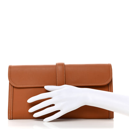 Hermes Swift Jige Elan 29 Clutch Gold 2 of 7