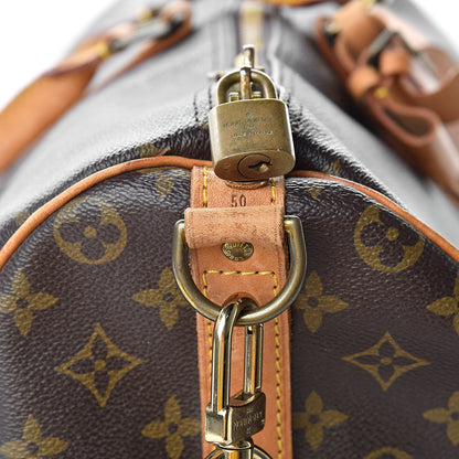 Louis Vuitton Monogram Keepall Bandouliere 50 24 of 29