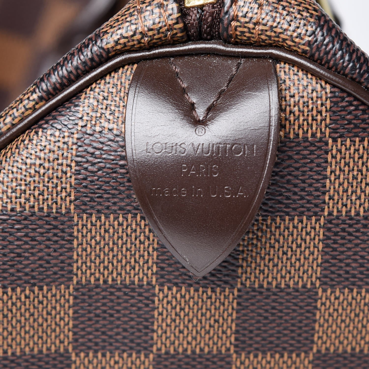 Louis Vuitton Damier Ebene Speedy 30 6 of 15