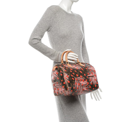 Louis Vuitton Monogram Jungle Dots Speedy 30 Sugar Pink Poppy 2 of 7