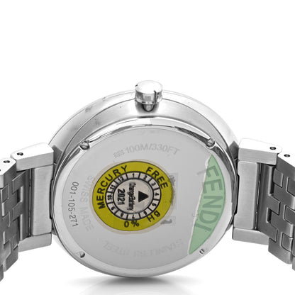 Fendi Stainless Steel 39mm Forever Fendi Quartz Watch Black 4 of 4