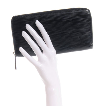Louis Vuitton Epi Leather Zippy Wallet Black 2 of 7