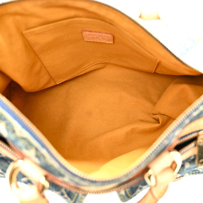 Louis Vuitton Monogram Denim Neo Speedy Blue 5 of 19