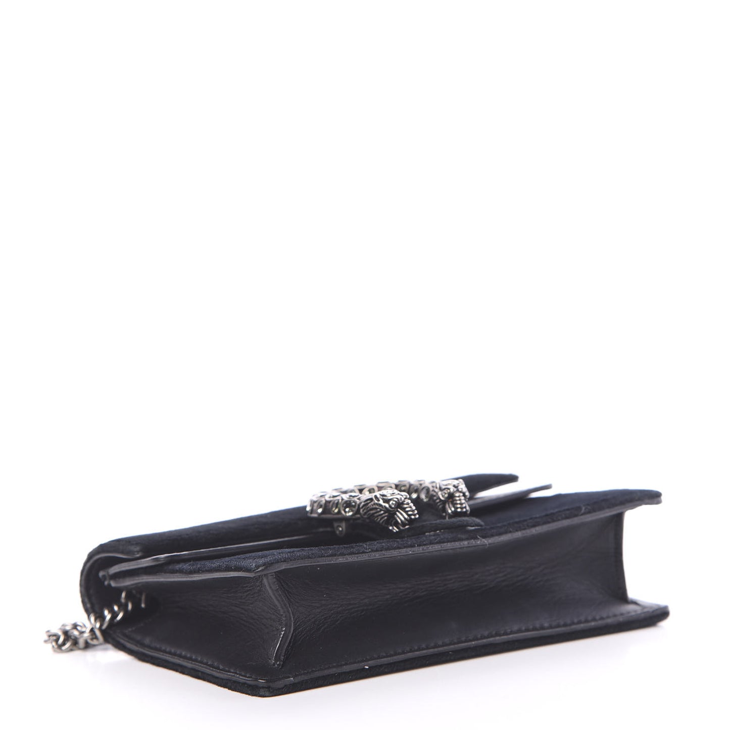 Velvet Super Mini Dionysus Shoulder Bag Black