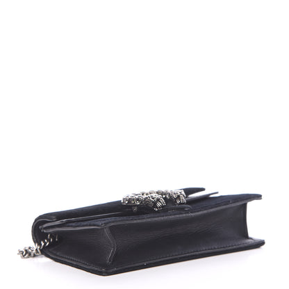 Gucci Velvet Super Mini Dionysus Shoulder Bag Black 3 of 11
