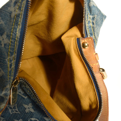 Louis Vuitton Denim Baggy GM Blue 5 of 8