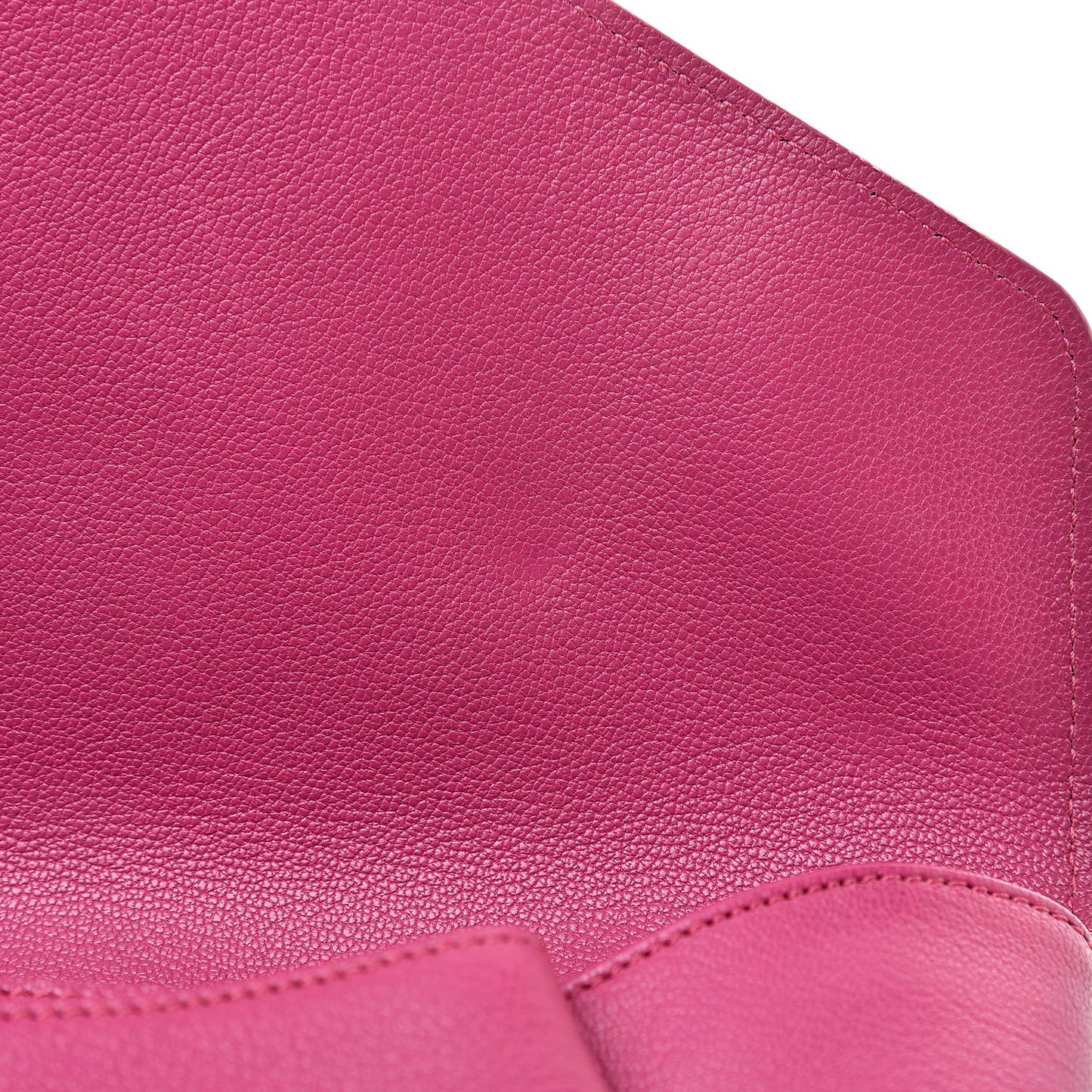 Sugar Goatskin Medium Antigona Envelope Clutch Raspberry