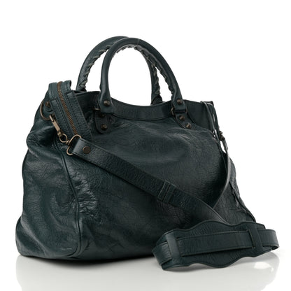 Balenciaga Agneau Classic Hardware Velo Vert Pinede 4 of 12