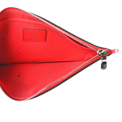 Louis Vuitton Monogram Escale Neverfull MM GM Pochette Rouge 5 of 8