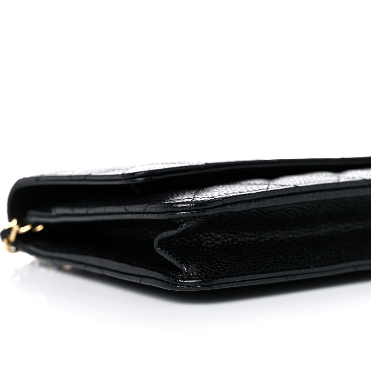 Chanel Caviar Quilted Wallet On Chain WOC Black 9 of 12