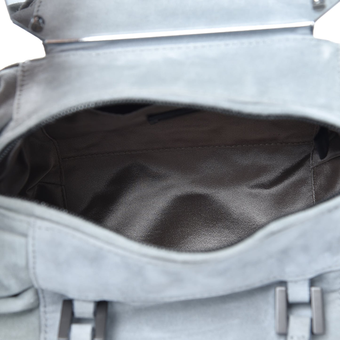 Suede To You Mirrored Mini Duffle Mint