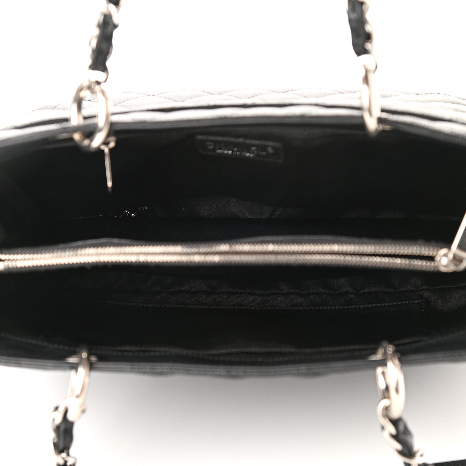 Chanel Caviar Quilted Grand Shopping Tote GST Black 5 of 9
