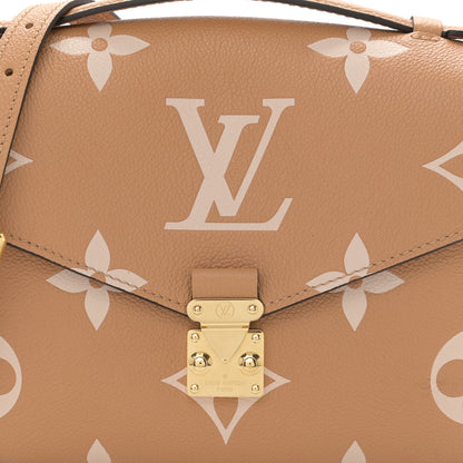 Louis Vuitton Empreinte Monogram Giant Pochette Metis Arizona Beige 7 of 9