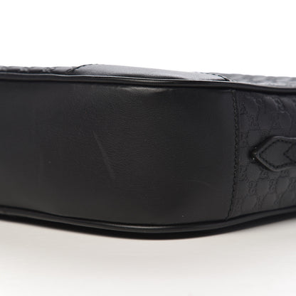 Gucci Microguccissima Mini Bree Messenger Bag Black 9 of 11