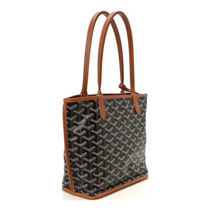 Goyard Goyardine Reversible Mini Anjou Black Gold 5 of 19