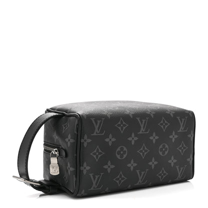 Louis Vuitton Monogram Eclipse Locker Dopp Kit Toilet Pouch 4 of 9