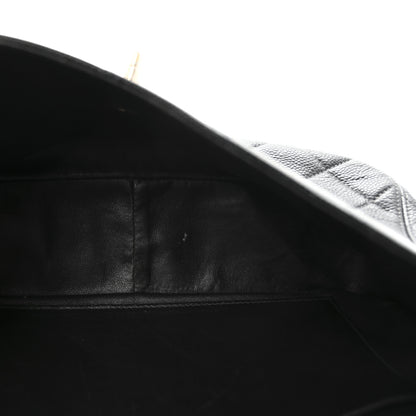 Chanel Caviar Quilted Jumbo Single Flap Black 5 of 11