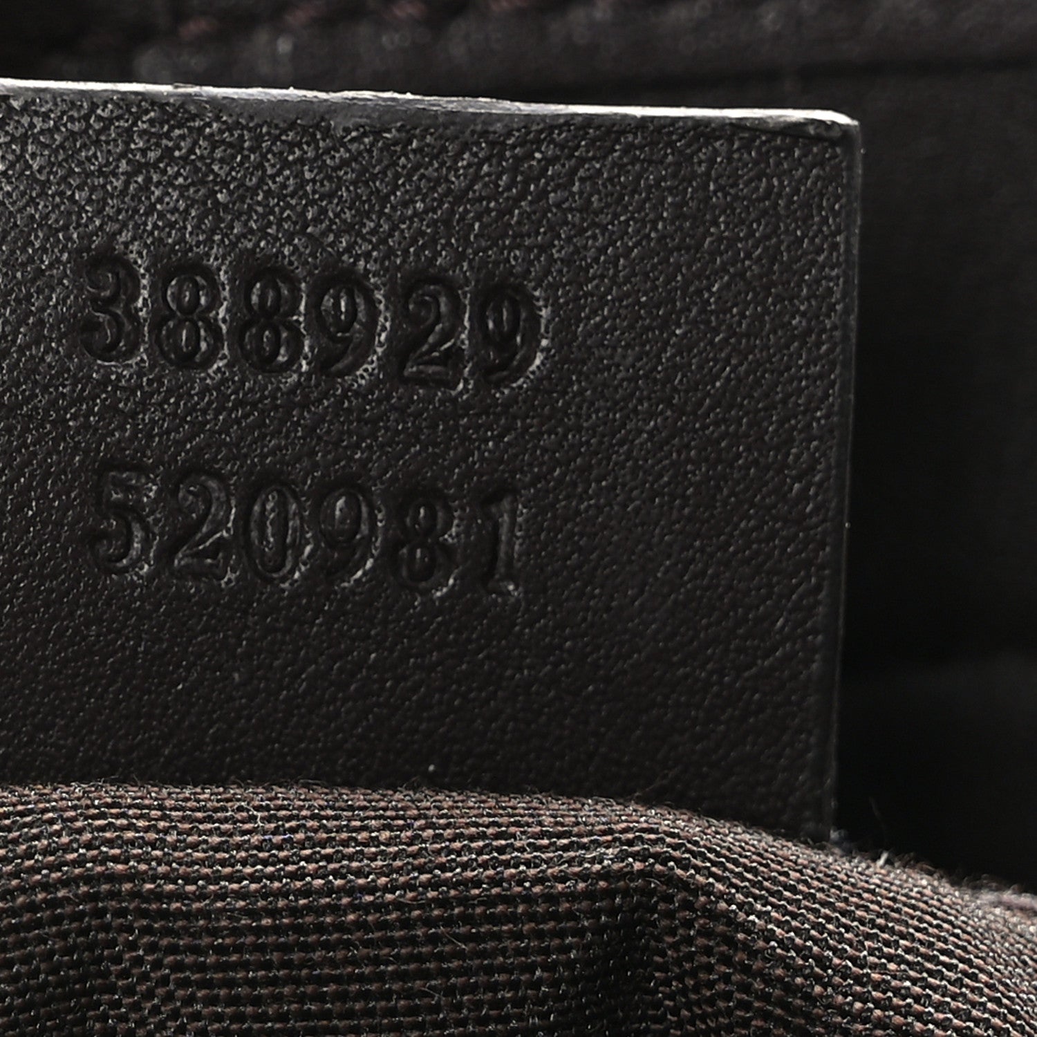 Gucci GG Supreme Monogram Medium Joy Tote Dark Brown 7 of 9