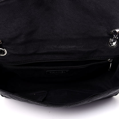 Chanel Caviar Quilted Jumbo Mademoiselle Flap Black 5 of 14