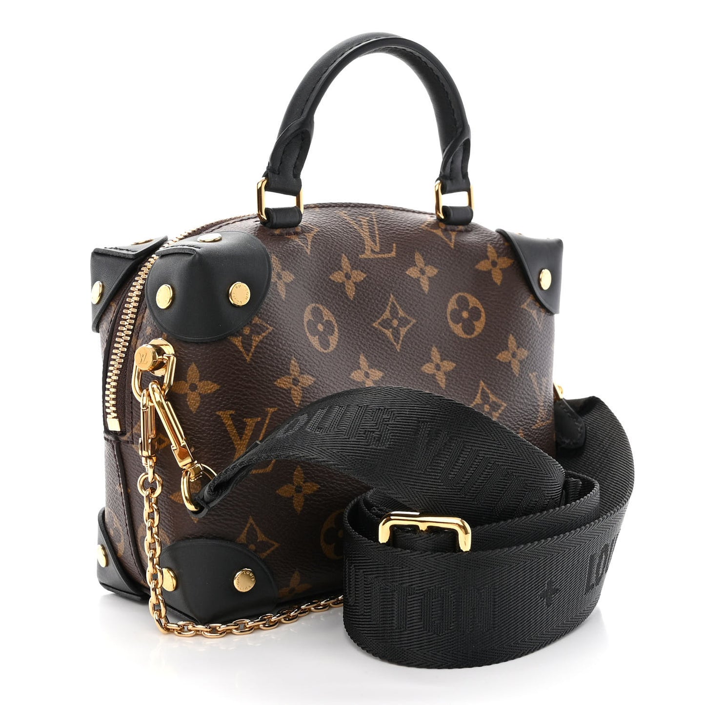 Monogram Petite Malle Souple Black