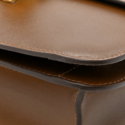 Celine Box Calfskin Teen Classic Box Flap Bag Camel 12 of 15