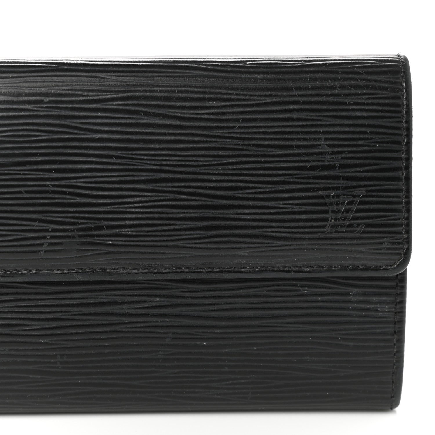Louis Vuitton Epi Sarah Wallet Black 9 of 11
