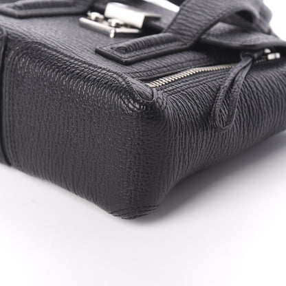 3.1 Phillip Lim 3.1 Textured Calfskin Mini Pashli Satchel Black 9 of 9