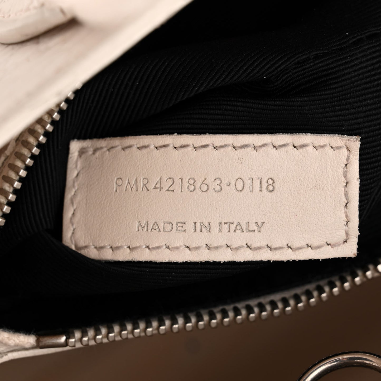 Calfskin Crocodile Embossed Baby Sac De Jour Crema Soft